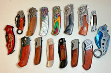 Pocket Knife Collection. 15 knives. 13 are Spring Assissted. High Quality Sturdy picture