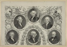 Photo:New York 1845 Presidents of the United States Washington Polk picture