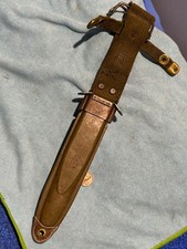 Vintage GI Surplus M8A1 Scabbard  M1 Garand & other Bayonet Sheath A- LoAc picture