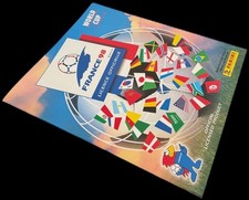 PANINI WORLD CUP 98 FRANCE EMPTY STICKER ALBUM 1998 BLANK VIDEO VACIO picture