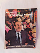 Walt Disney It's A Small World Souvenir Guide and Behind the Scenes Story 1964 picture