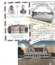 Glücksburg precursor, patriotica and litho from 1899 picture