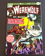 Marvel Comics Werewolf by Night #33 Sep 1975 Moon Knight Doug Moench picture