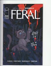 Feral #1-A (2024) Double Signed By Tony Fleecs & Trish Forstner, 9.8NM/M, Unread picture