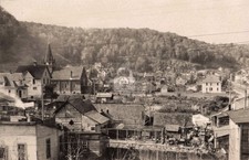 Bird's-Eye View Munising MI Michigan #2 RPPC Photo Postcard COPY picture