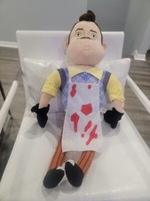 Hello Neighbor Plush Doll ULTRA RARE COLLECTIBLE - MINT CONDITION - 38 INCHES picture