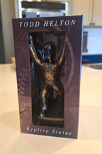 Todd Helton Hall of Fame 2026 Replica Statue Bronze Plastic, Original Unopened picture