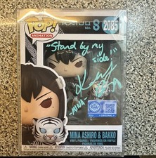 Funko Pop Vinyl: Kaiju No. 8 Mina Ashiro and Bakko, Signed by JSA Katelyn Barr picture