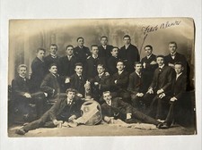 1907 Stuttgart Germany Comrades of the Year 1887 1907 RPPC Real Photo Postcard picture