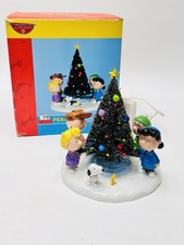 DEPT 56 PEANUTS Charlie Brown O CHRISTMAS Mint RETIRED 2004, NOS 808997 Snoopy picture