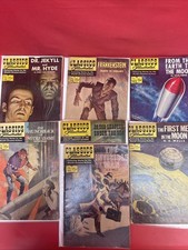Classics Illustrated Lot 7 Comics #13 18 26 47 105 144 153 Golden-Silver Age picture
