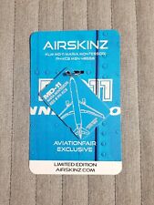 Airskinz KLM MD-11 Aircraft Skin Tag Very Rare Like Aviationtag Planetags picture