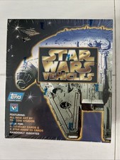 1997 Topps STAR WARS VEHICLES Factory Sealed Wax Box 36 Packs (5 Cards Per Pack) picture