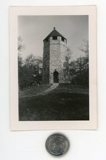 Vintage 1940's photo / Dayton OHIO Hills & Dales Lookout Haunted Witches' Tower picture