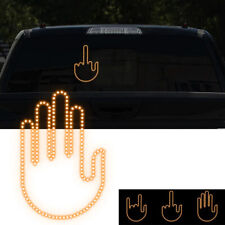 Funny New LED Illuminated Gesture Light Car Finger Light With Remote picture