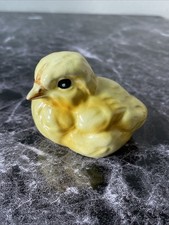 Vintage Goebel W. Germany Yellow Baby Chick Chicken Figurine Ceramic *Rare picture