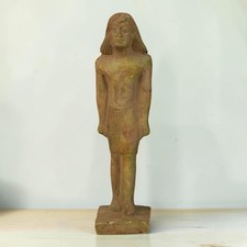Ancient Egyptian People Pharaonic King Rare Statue Antique Mythology BC picture