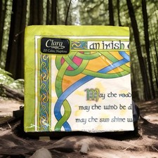 VTG Royal Tara Irish Weave Celtic Knot Fairy Paper Lunch Cocktail Napkins Decor picture
