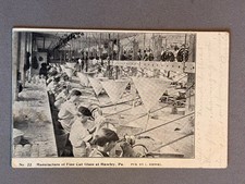 PA Pennsylvania Hawley Manufactureres Of Fine Cut Glass Interior, PMC, PM 1906 picture
