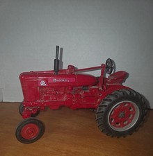 Vintage metal tractor toy picture