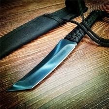 Outdoor mountaineering camping tactical hunting stainless steel hunting knife picture