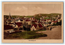 c1930's View of Houses in Sandefjord Telemark Norway Posted Vintage Postcard picture