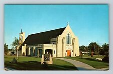Traverse City MI-Michigan, Trinity Lutheran Church, Religion, Vintage Postcard picture