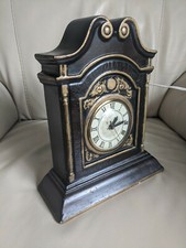 Clock Lanshire Electric Mantel Holland Mold Porcelain T3 Working Mantel Clock 61 picture