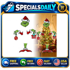 Cute Christmas Tree Topper Ornament - Red & Green Holiday Decor for Festive Tree picture