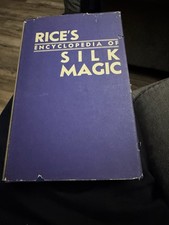 1962 Rice’s Encyclopedia of Silk Magic Vol 3 Harold Rice Hardcover Dust Jacket picture