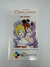 1972 Las Vegas Dunes Fay McKay Casino de Paris Large Postcard Advertising picture