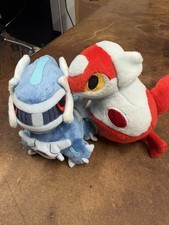 Lot Of 2 Pokemon Center Dolls - Dialga And Latias picture