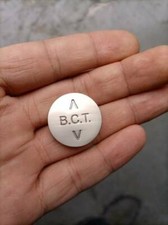 Early 1900's Belfast Harland & Wolff Tram Token Replica, RMS Titanic & OlympicRP picture