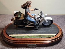 Rare 1996 Harley Davidson Motorcycle “DAYTONA BOUND” Sculpture #273/1500  picture