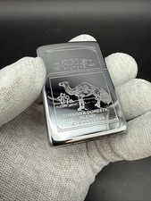 Camel Turkish Double Sided Vintage High Polish Chrome Zippo Lighter New picture