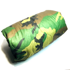 BAF Wet Weather, WOODLAND CAMO, Poncho Liner Woobie Blanket w/ Stuff Sack, EUC picture