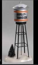 DEPT 56 Village Accessories HARLEY-DAVIDSON Juneau Ave Water Tower NIB picture