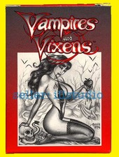 VAMPIRES and VIXENS Factory Set +Bonus 4 Promos by Fatal Beauty artistDon Paresi picture