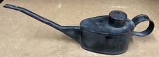 Vintage LNER Railway Metal Oil Can Stamp GPD Long Spout Oiler picture
