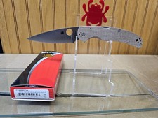Spyderco Knives Native Chief C244MPCW Brown Micarta CPM Cru-Wear Pocket Knife picture