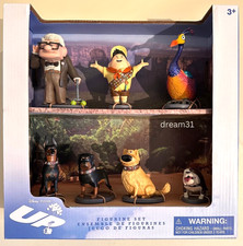 NIB Disney Pixar UP Figurine 7 pieces Play Figure Toy Set Carl, Kevin, Dug picture