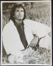 1980s Michael Landon Hollywood 8x10 PR Photograph picture