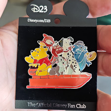 disney D23 Official 2017 Fan Club pin Winnie the Pooh Bambi picture