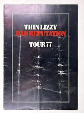 Thin Lizzy Programme Bad Reputation Phil Lynott Original Vintage  UK Tour 1977 picture