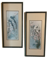 A Pair Of Exquisite Chinese Prints From Mid Century Artist Proof Limited Edition picture