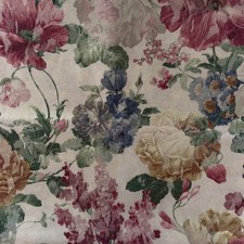 Vintage 1970’s Silk Blend Drapery/ Upholstery Fabric,2 Pieces ,78”  X  88” Total picture