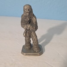 Applause 1997 Star Wars Chewbacca Metal Figurine Sci-Fi pewter  picture