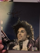 Prince 8 X 10 Autographed Photo With Coa picture