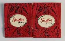 Vintage 1972-73 Stouffer's Inns Matches Matchbooks Lot of 2 Hotel Advertising picture