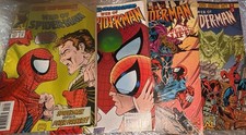 Web of Spider-Man , Foil cover Lot of 4 Books Good picture